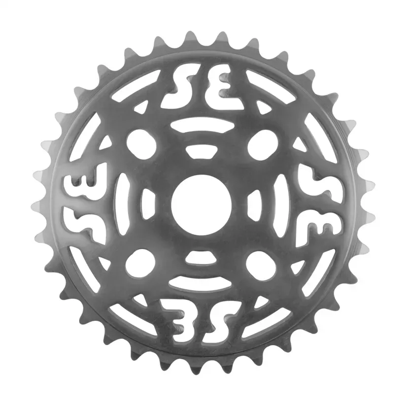 SE Bikes 33-tooth 1/8-inch 1-piece Alloy Chainring in Silver