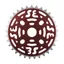 SE Bikes 33-tooth 1/8-inch 1-piece Alloy Chainring in Anodized Red