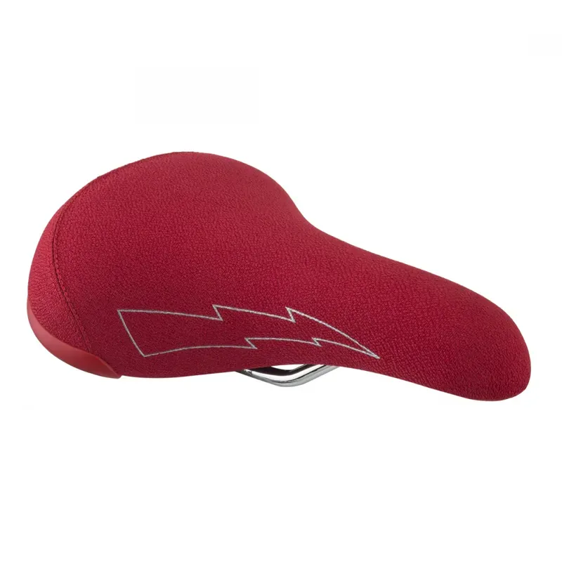 SE Bikes Flyer 245x155mm BMX Saddle in Red/White