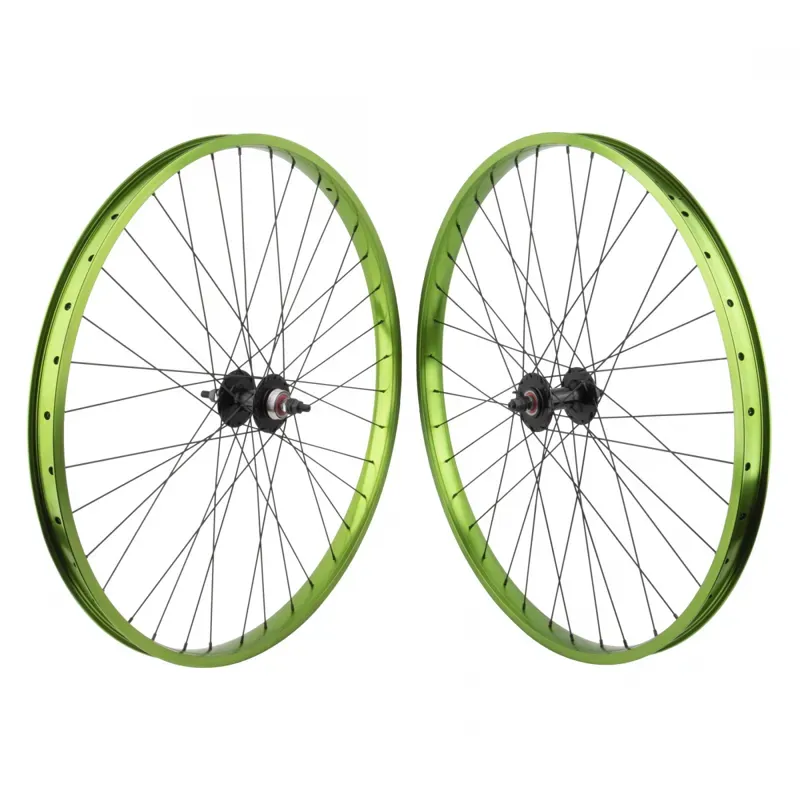 SE Bikes Big Ripper 29x1.75-inch 622x32mm 110mm SS2.0 Non-MSW Wheelset in Green
