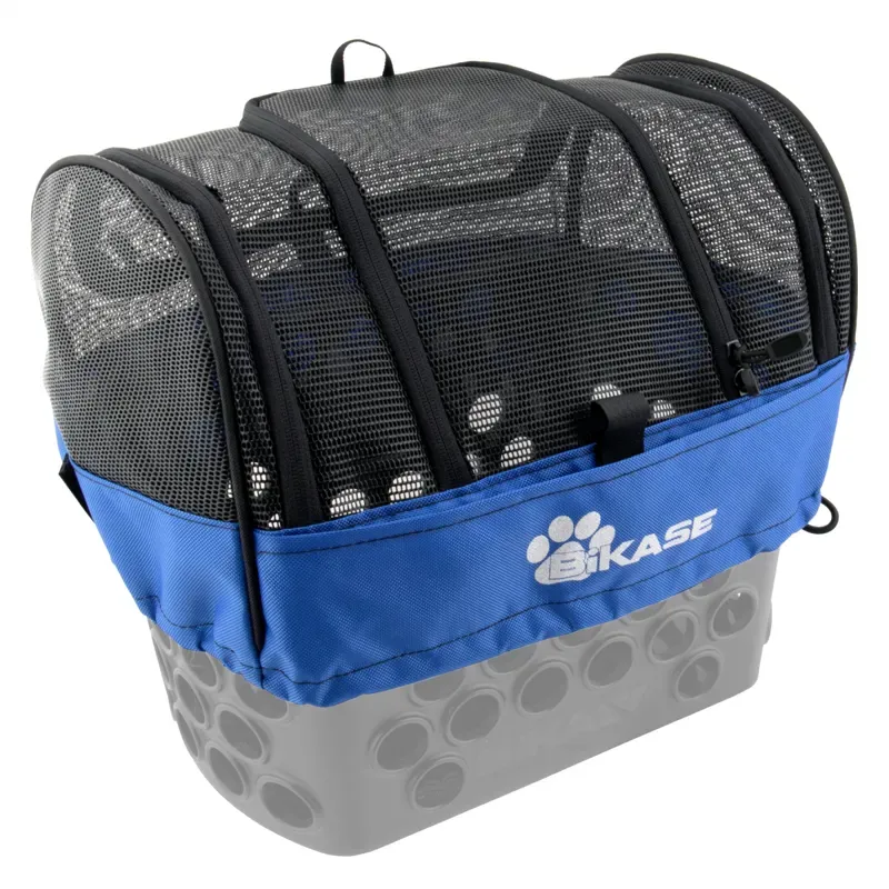 Bikase DairyMan Rear Basket Pet Cover in Black