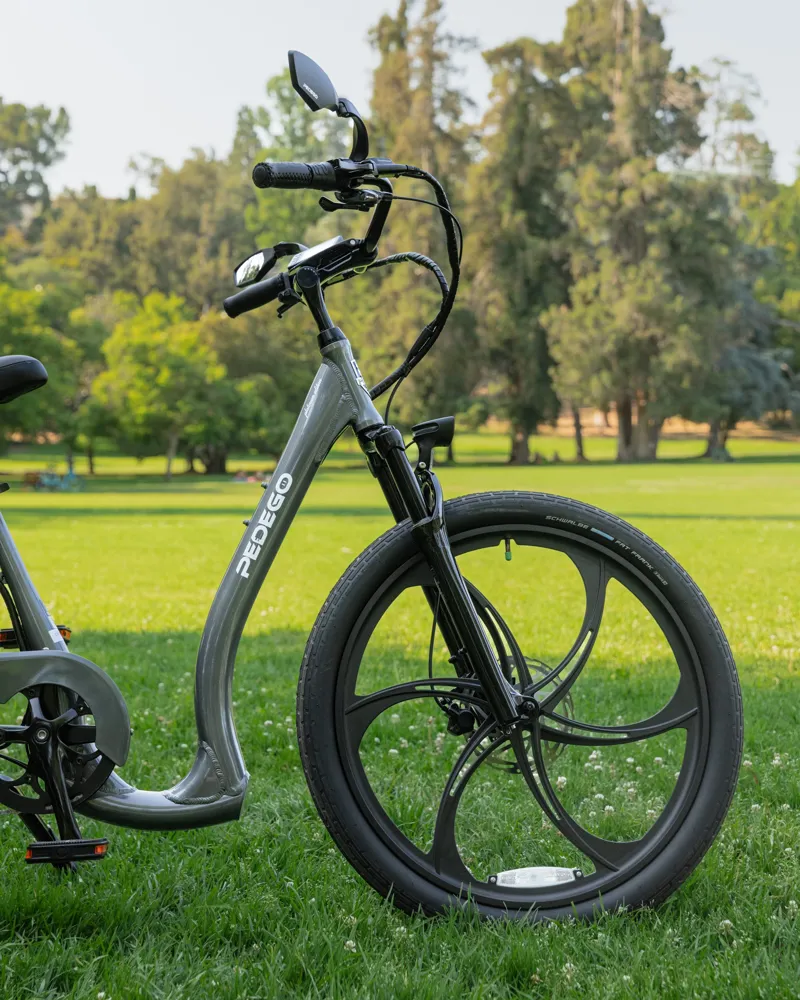 Pedego Boomerang Platinum P749 Electric Bike in Granite-2