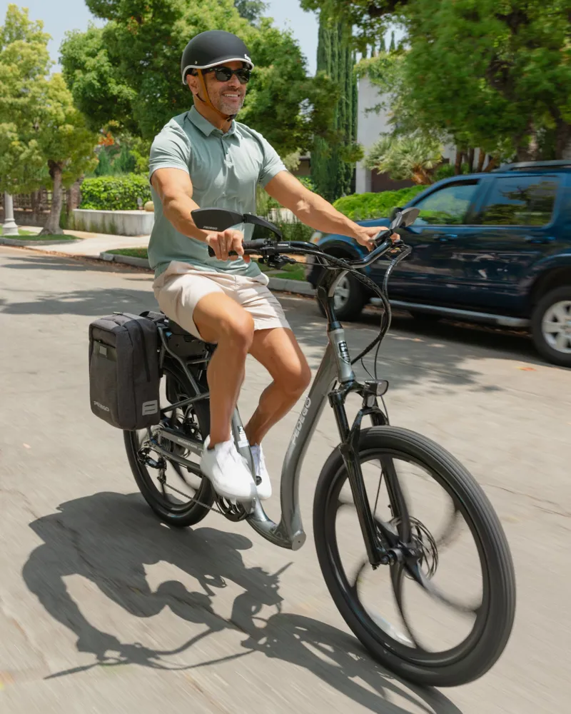 Pedego Boomerang Platinum P749 Electric Bike in Granite-4
