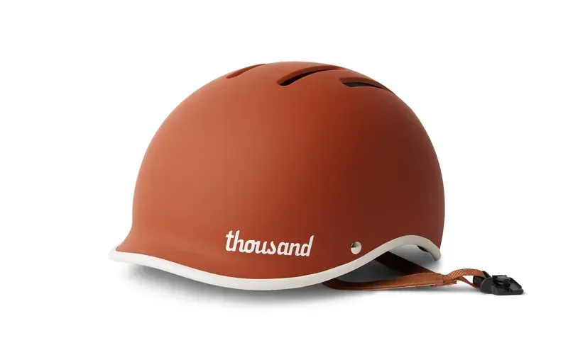 Thousand Heritage 2.0 Bike and Skate Helmet in Terra Cotta Brick Red-1