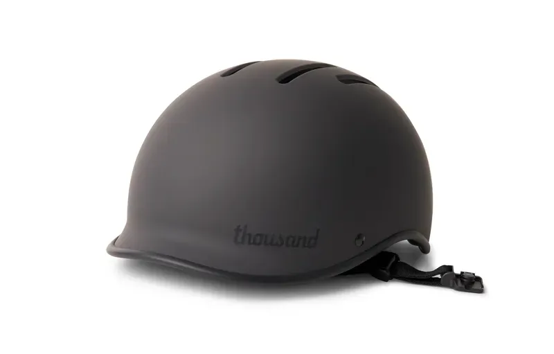 Thousand Heritage 2.0 Collection Helmet in Stealth Black w Black Rim-1