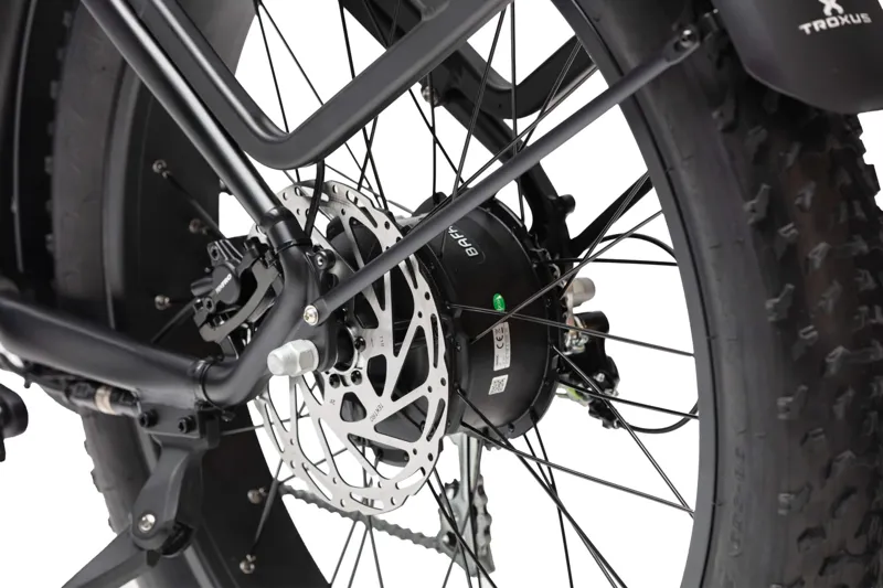 Troxus Explorer Plus Step-Thru E-Bike Small in Deep Moss Green-5