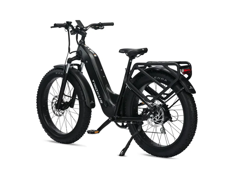 Troxus Explorer Plus Step-Thru MIK E-Bike Medium in Matte Black-2