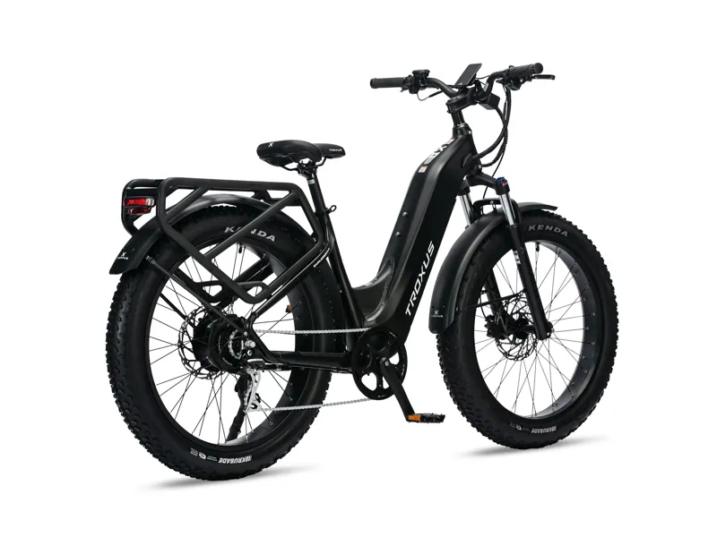 Troxus Explorer Plus Step-Thru MIK E-Bike Medium in Matte Black-3