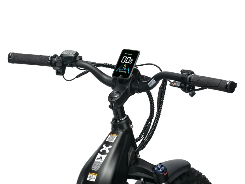 Troxus Explorer Plus Step-Thru MIK E-Bike Medium in Matte Black-4