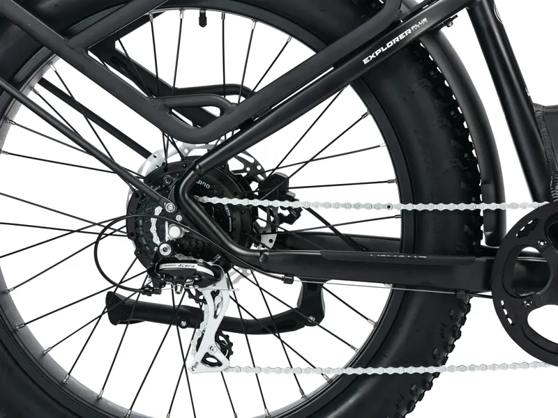 Troxus Explorer Plus Step-Thru MIK E-Bike Medium in Matte Black-6