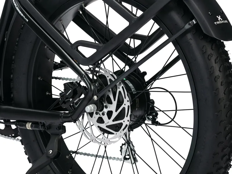 Troxus Explorer Plus Step-Thru MIK E-Bike Medium in Matte Black-7