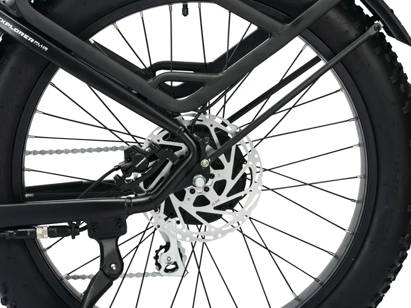 Troxus Explorer Plus Step-Thru MIK E-Bike Medium in Matte Black-8