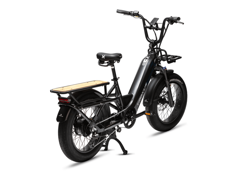 Troxus Lynx Cargo E-bike in Charcoal-2