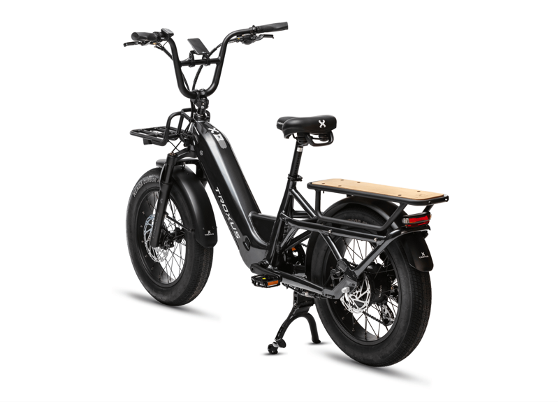 Troxus Lynx Cargo E-bike in Charcoal-3