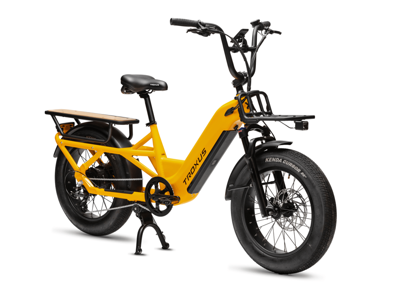 Troxus Lynx Cargo E-bike in Mango-1