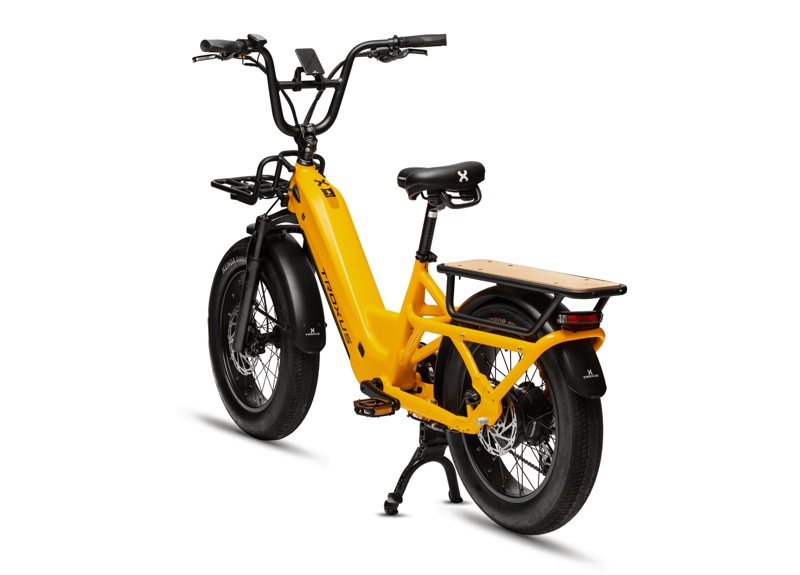 Troxus Lynx Cargo E-bike in Mango-3
