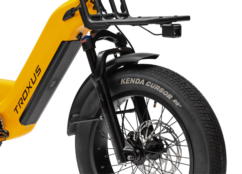 Troxus Lynx Cargo E-bike in Mango-4