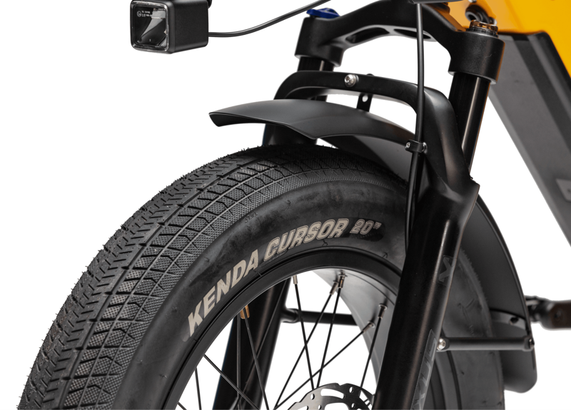 Troxus Lynx Cargo E-bike in Mango-5