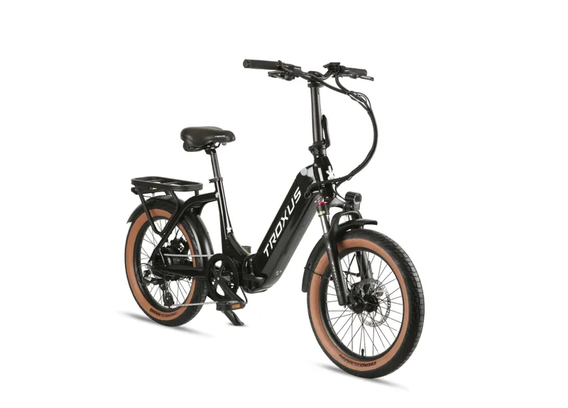 Troxus Lynx Folding E-Bike in Black-1
