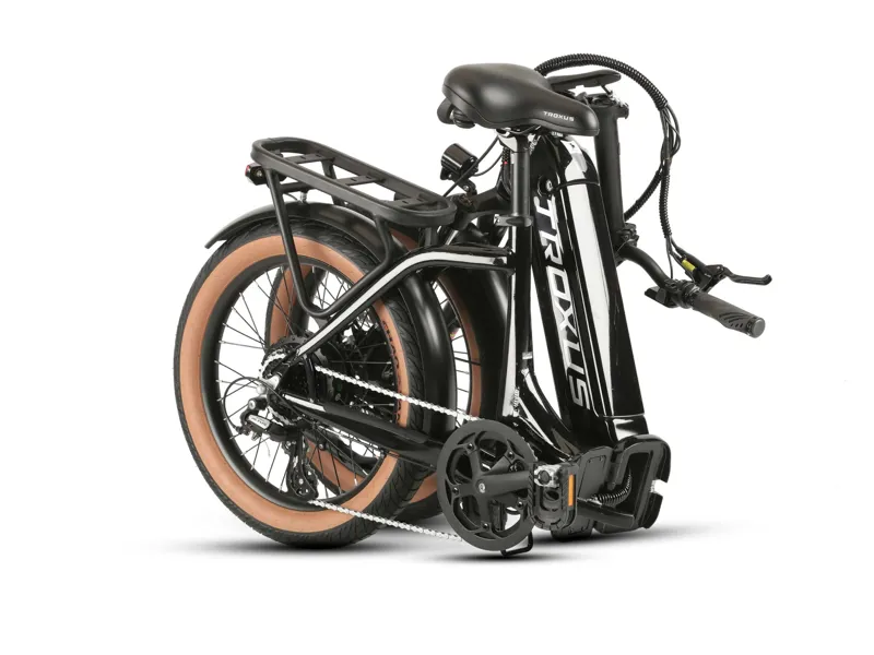 Troxus Lynx Folding E-Bike in Black-5