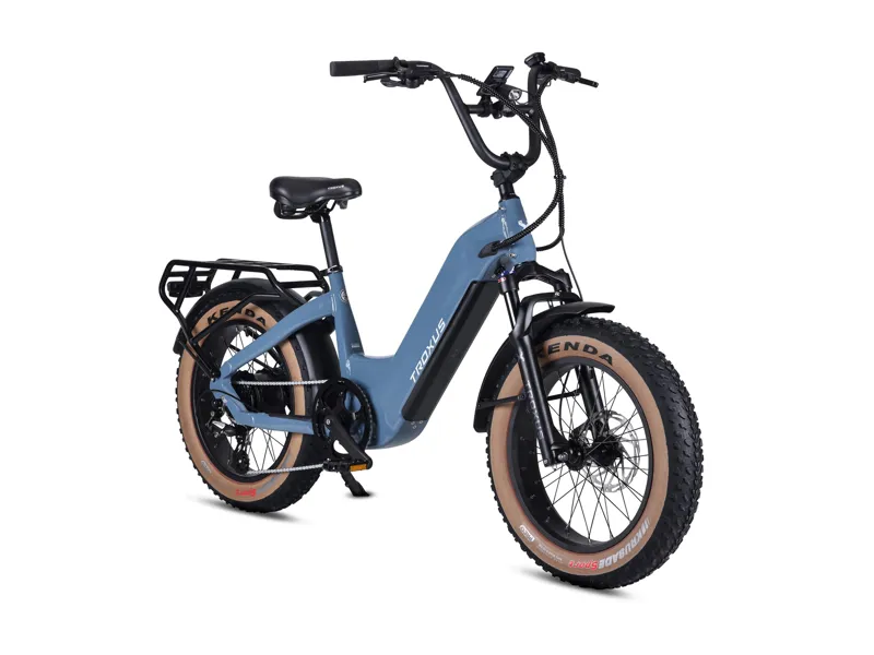 Troxus Lynx Plus E-Bike in Cadet Blue-1