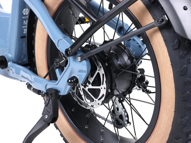 Troxus Lynx Plus E-Bike in Cadet Blue-7