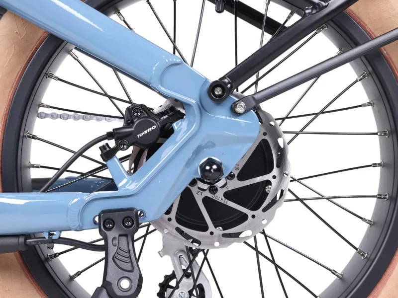 Troxus Lynx Plus E-Bike in Cadet Blue-8