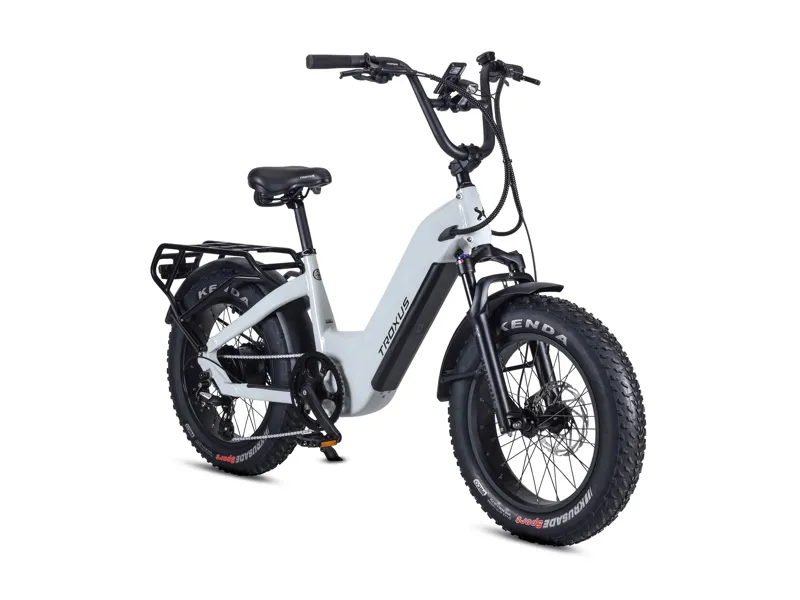 Troxus Lynx Plus E-Bike in Chalk White-1
