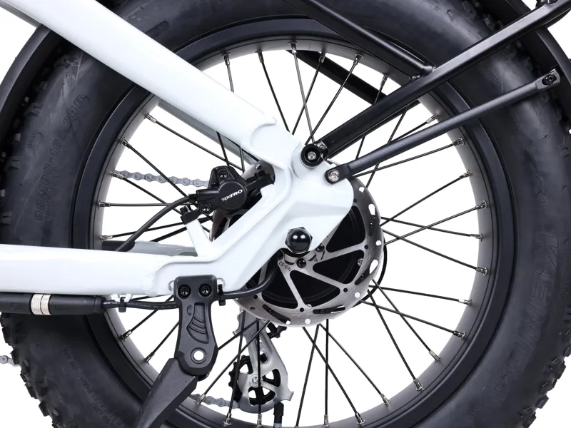 Troxus Lynx Plus E-Bike in Chalk White-7