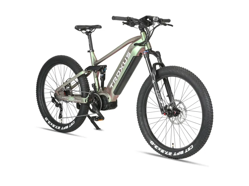 Troxus T-REX 27.5 E-bike Large in Green-1