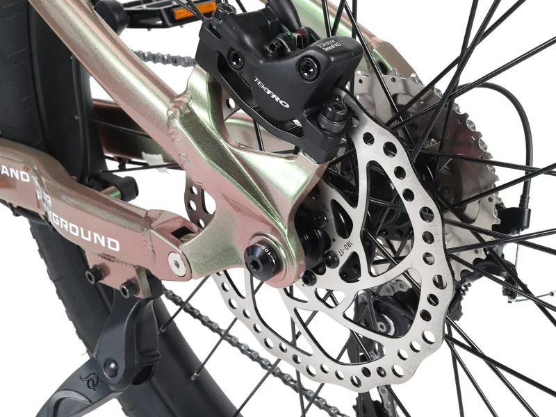 Troxus T-REX 27.5 E-bike Large in Green-7