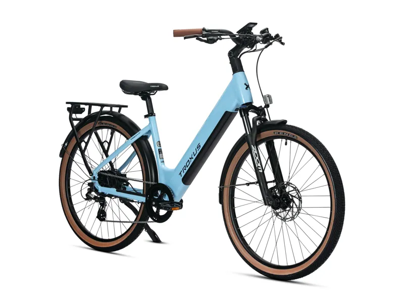 Troxus Trax LT E-Bike Small in Dusk Blue-1