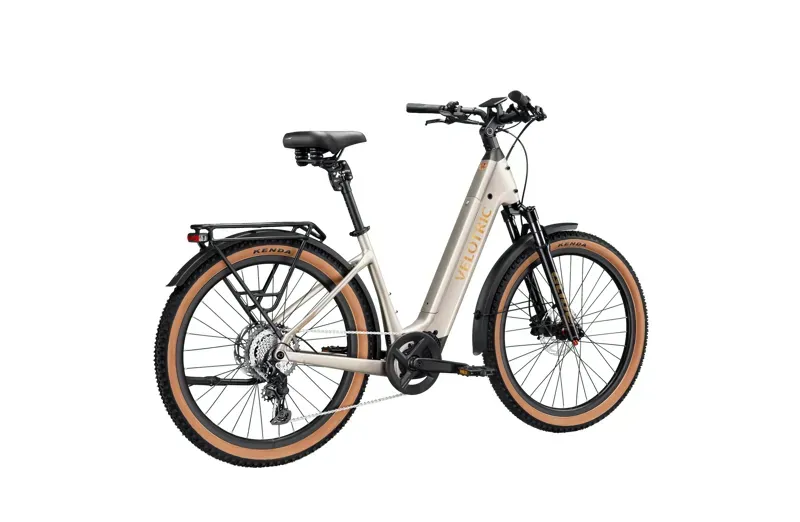 VELOTRIC DISCOVER MID-DRIVE - REG / STEP THRU / PLATINUM SILVER WHITE-2